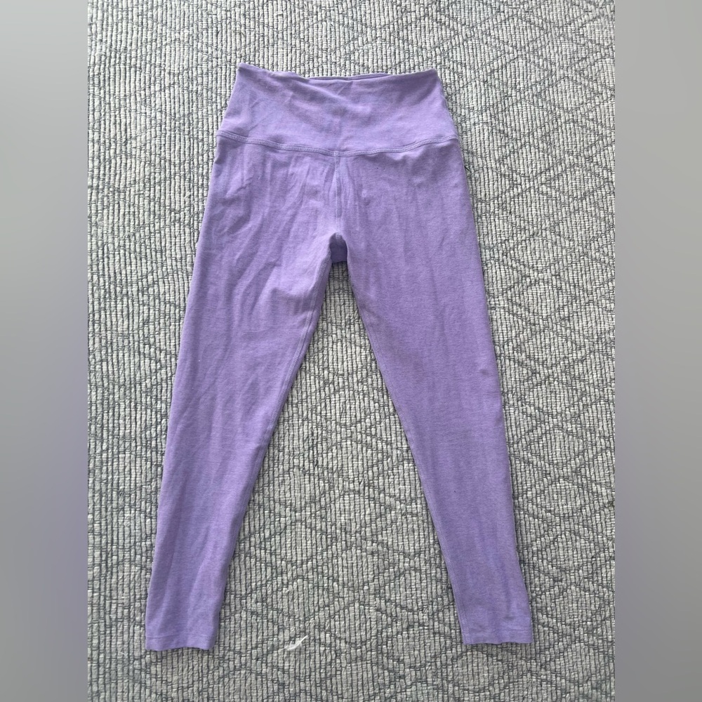 Beyond Yoga Spacedye Legging 7/8, Lilac Purple, Medium